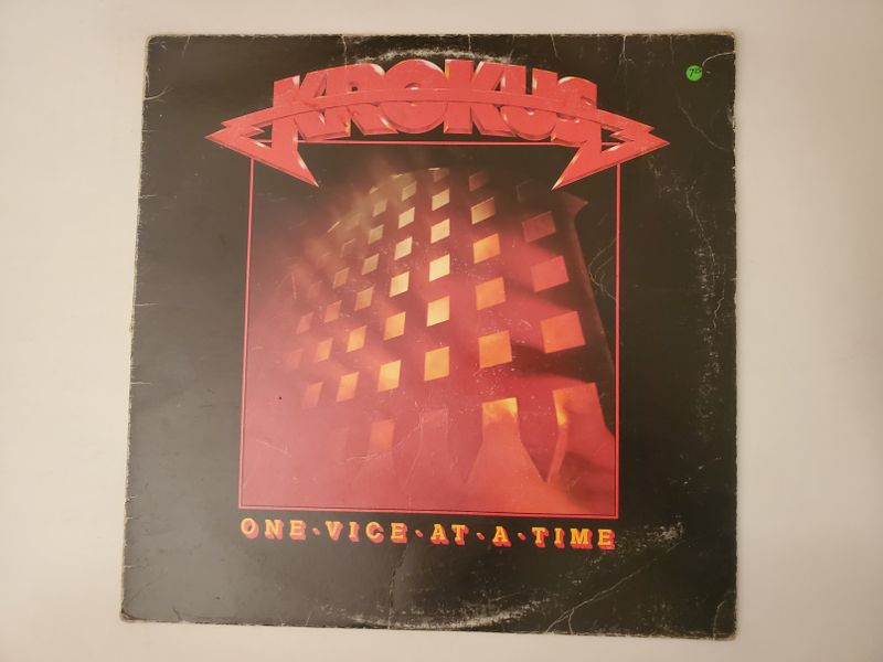 Krokus One Vice at a Time vinyl record